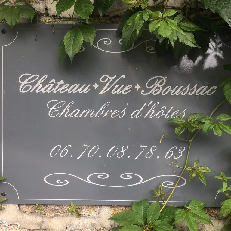 Chateau Vue Boussac Chambres D'Hotes מראה חיצוני תמונה